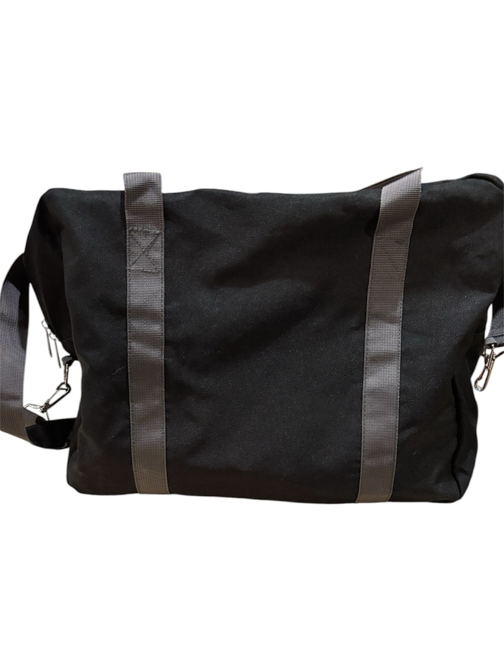Narwey Black Weekender Travel Duffel Bag Carry On Shoulder Bag - Picture 2 of 12